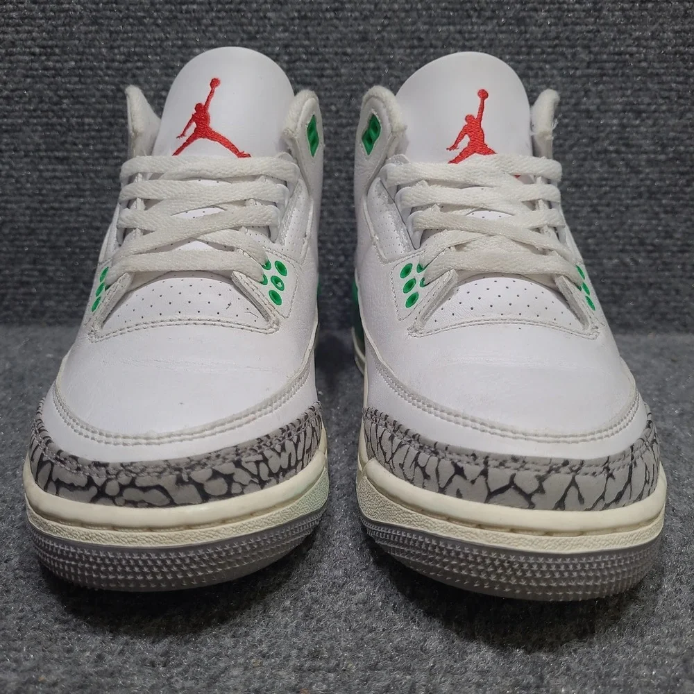 Air Jordan 3 Retro Lucky Green Style # CK9246-136‎ Women's Size 6.5